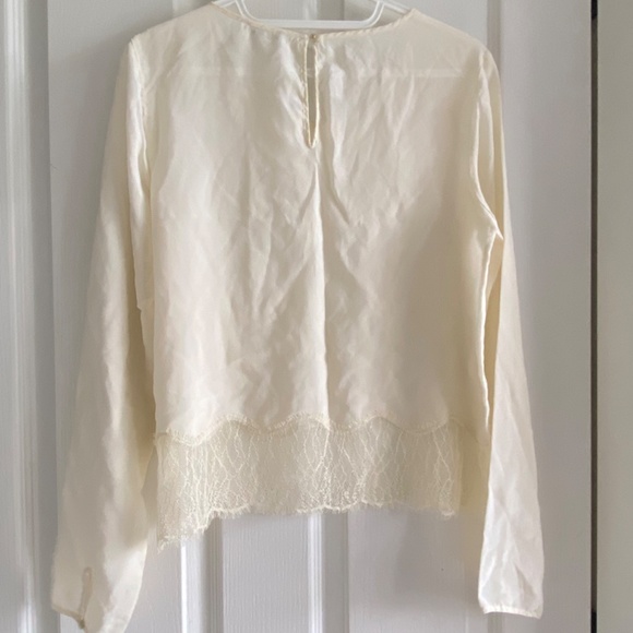 Wilfred white blouse with lace - Picture 2 of 4